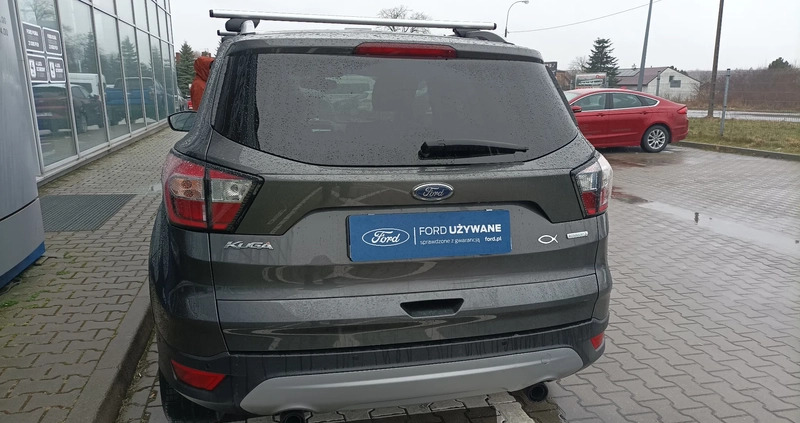 Ford Kuga cena 84900 przebieg: 141100, rok produkcji 2018 z Biała Podlaska małe 379